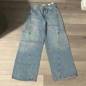 Wide leg jeans size 10